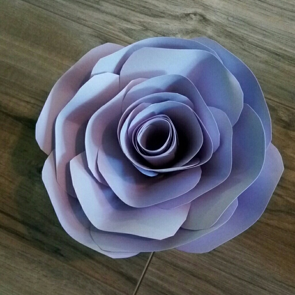 Paper flowers wall decor baby nursery decor Girls - Picture 6 of 8